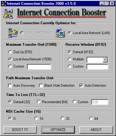 connection booster